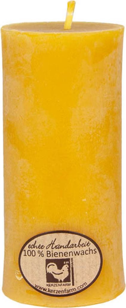 Candela a colonna in cera d'api 45x95 mm Immagine del prodotto 