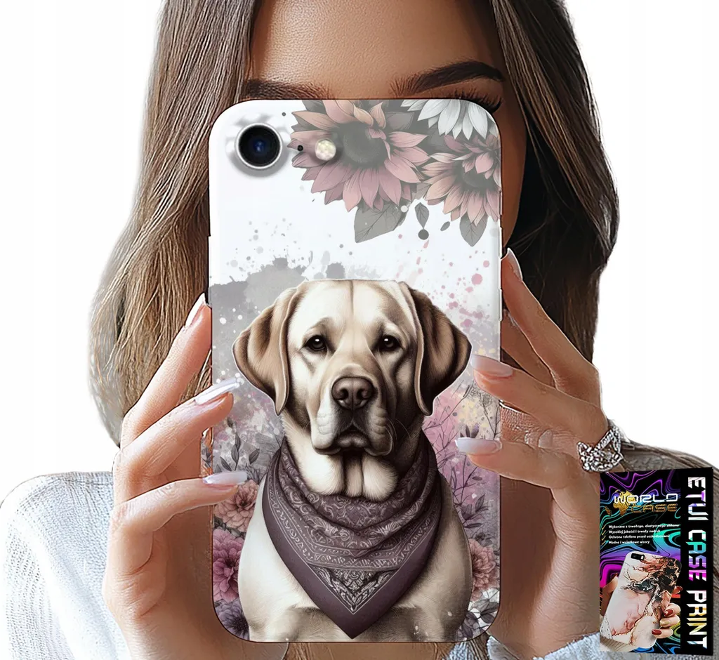 Custodia Husky per iPhone 7/8/SE: Eleganza Selvaggia + Vetro Omaggio