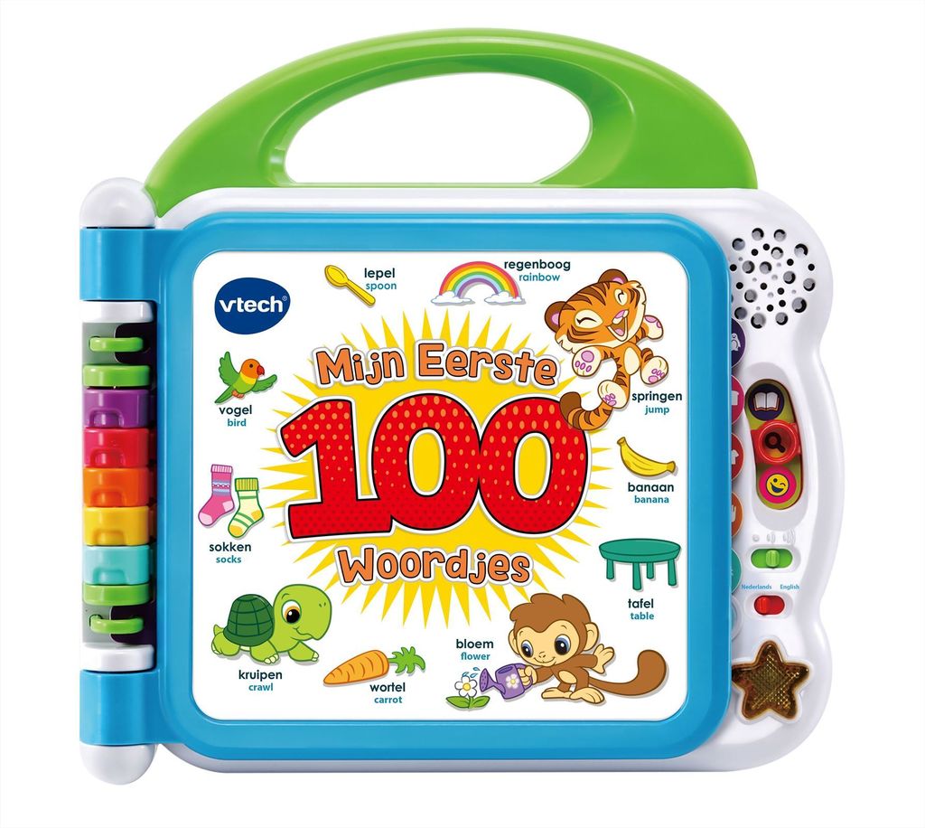 Vtech Kinderbuch meine ersten 100 Wörter blau Produktbild 