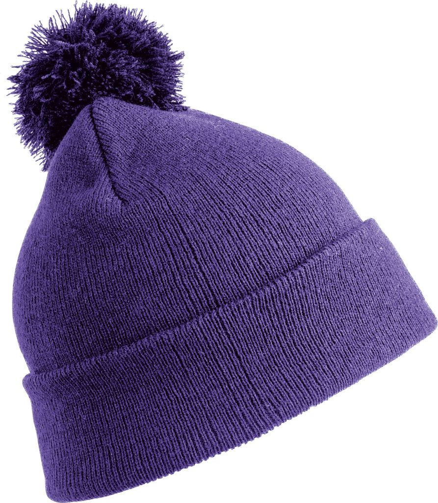 Result - "Winter Essentials" Mütze für Kinder BC5491 (Einheitsgröße) (Violett)
