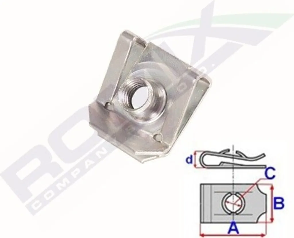 10 Clip Fissaggio ROMIX C70407 - Il Ricambio Giusto per la Tua Auto