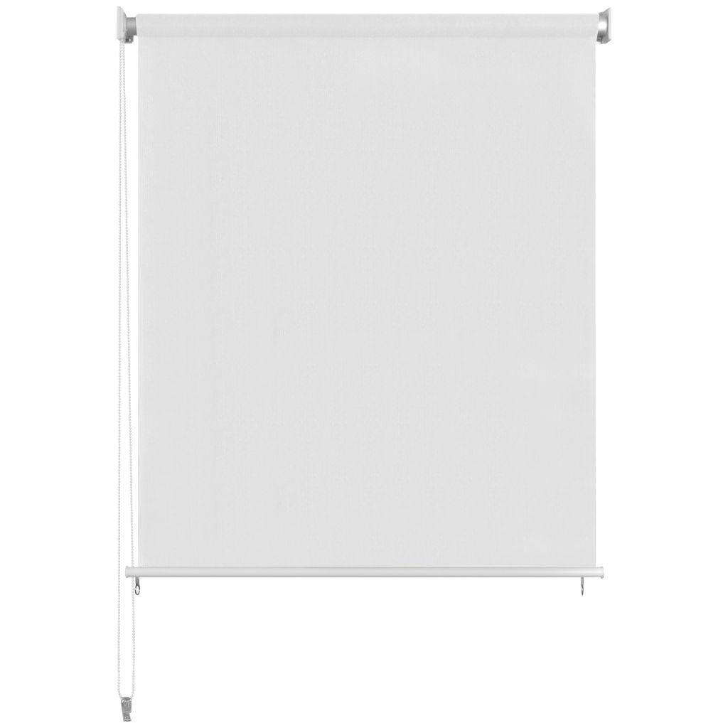 vidaXL Roleta zewnętrzna 240 x 230 cm biała Zdjęcie produktu 