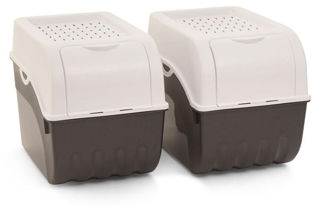 Novaliv 2x Groß 9L weiß Gemüsebox Kartoffel Produktbild 