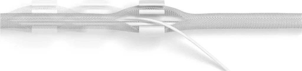 Gaine Range-Câbles Bluelounge Soba Blanc pour Organisation Informatique - 3