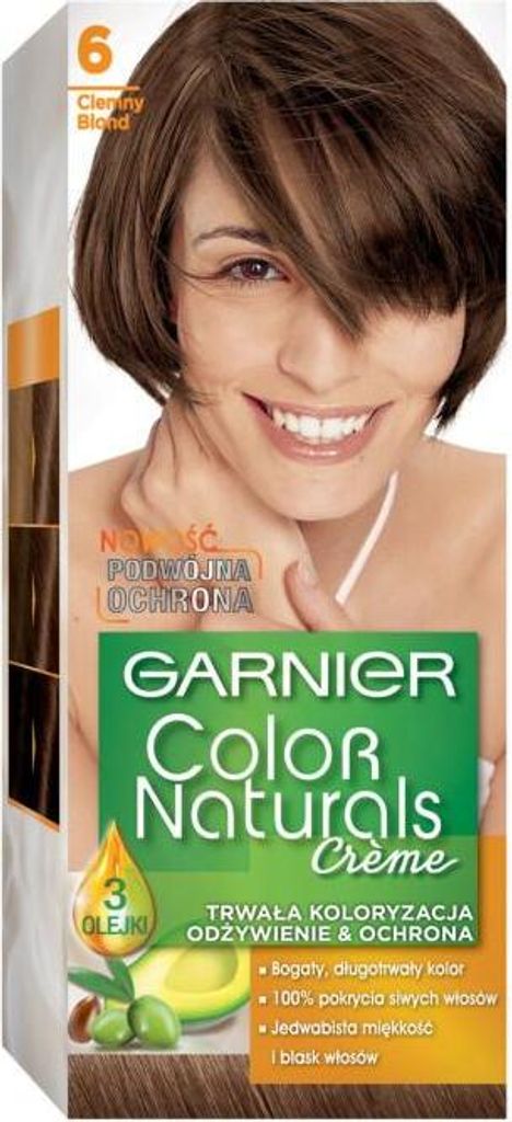 GARNIER Color Naturals Haarfarbe 6 Dunkelblond