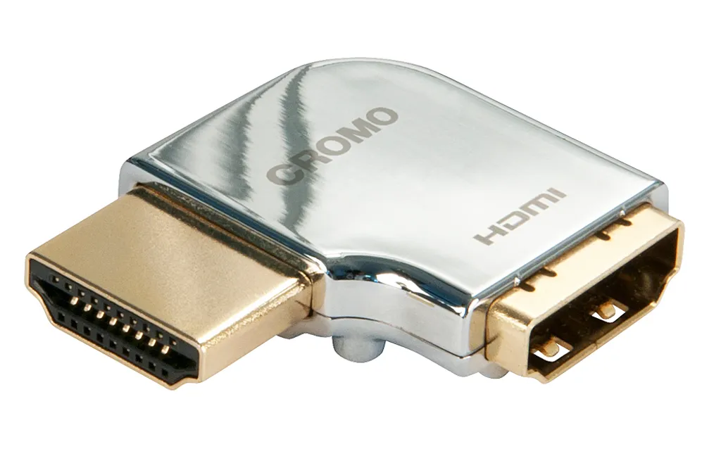 Lindy 41508 HDMI Angolo Sinistro - Spedizione Rapida e Qualità Cromo