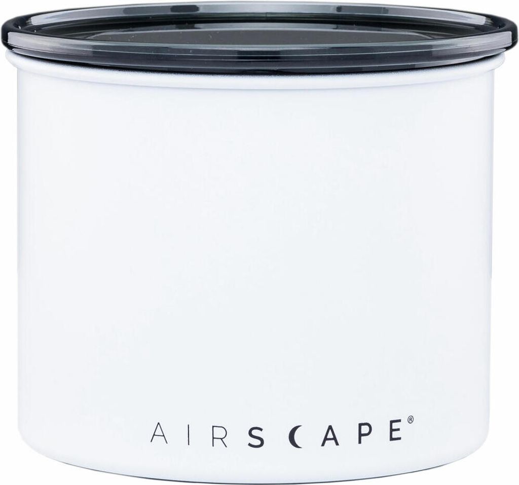 Airscape® Edelstahl-Aromabehälter klein, weiß matt Produktbild 