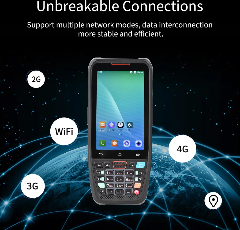 Terminal PDA Android 10.0 avec Scanner 2D et Station de Charge Intégrée - 6