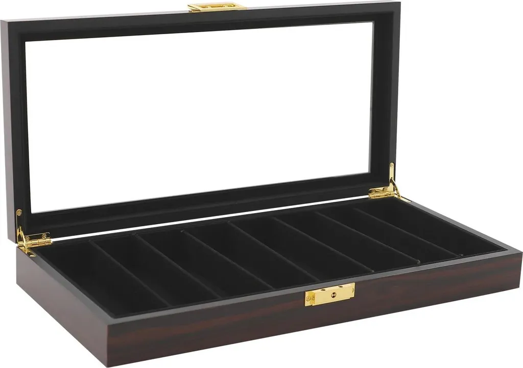 Vitrine à couteaux anti-poussière : boîte de protection 8 couteaux