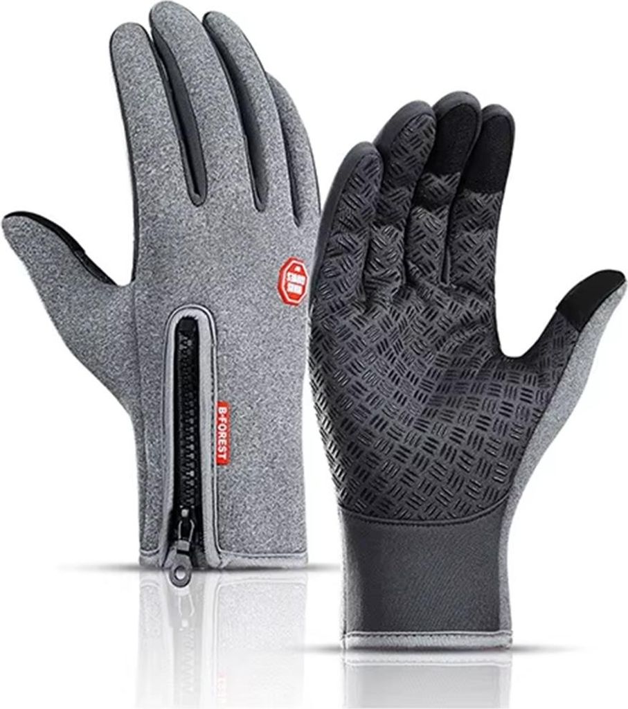 Universelle Sporthandschuhe - Rutschfest und Stilvoll in Grau KP37704