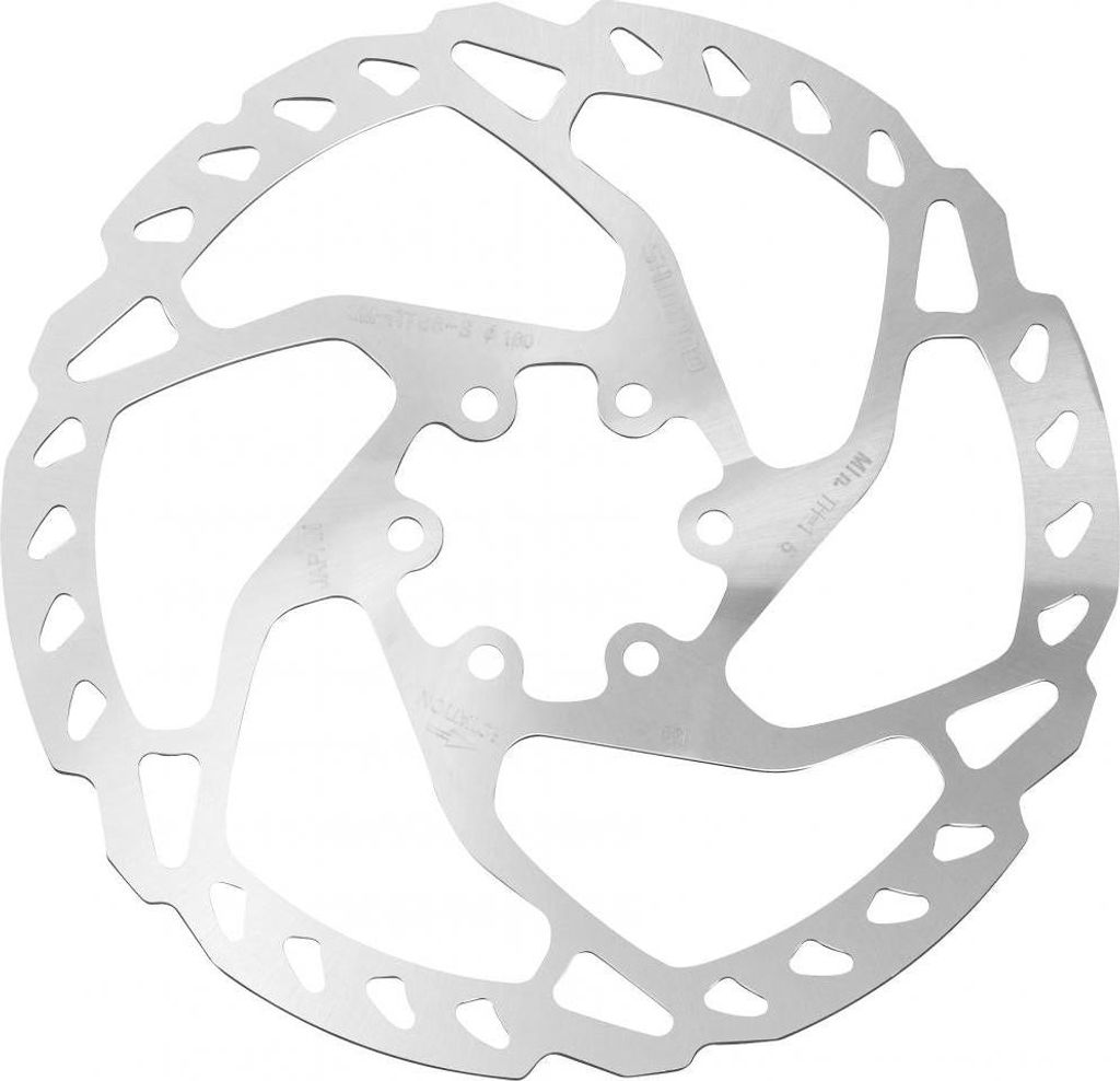 SHIMANO Bremsscheibe SM-RT66S, 160mm, 6-Loch, 10er Packung - zuverlässige Bre...