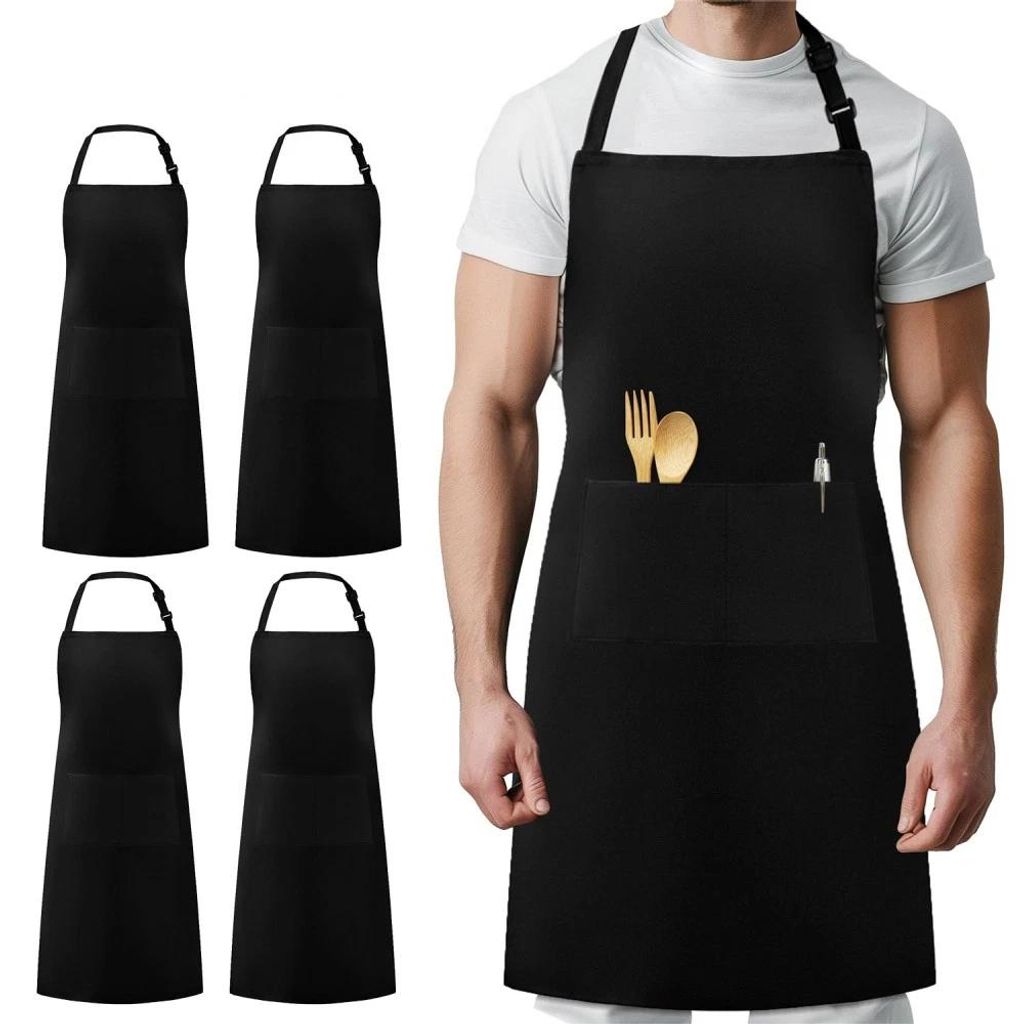 Sada 4 ks zástěr – kuchařská zástěra, bistro zástěra, Obrázek produktu 