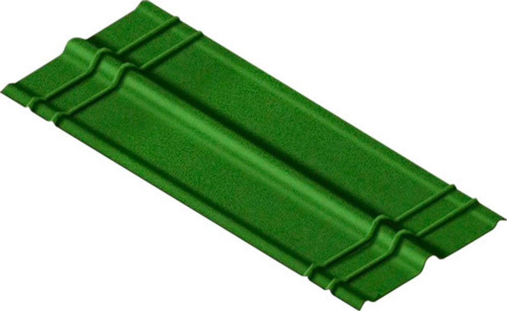 Onduline C 100 Firsthaube mattes grün 1000 mm x 180 mm x 180 mm x 3 mm