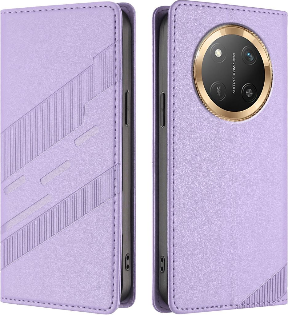 Hülle für Honor X9C / Magic 7 Lite, Kunstleder Brieftaschen Produktbild 