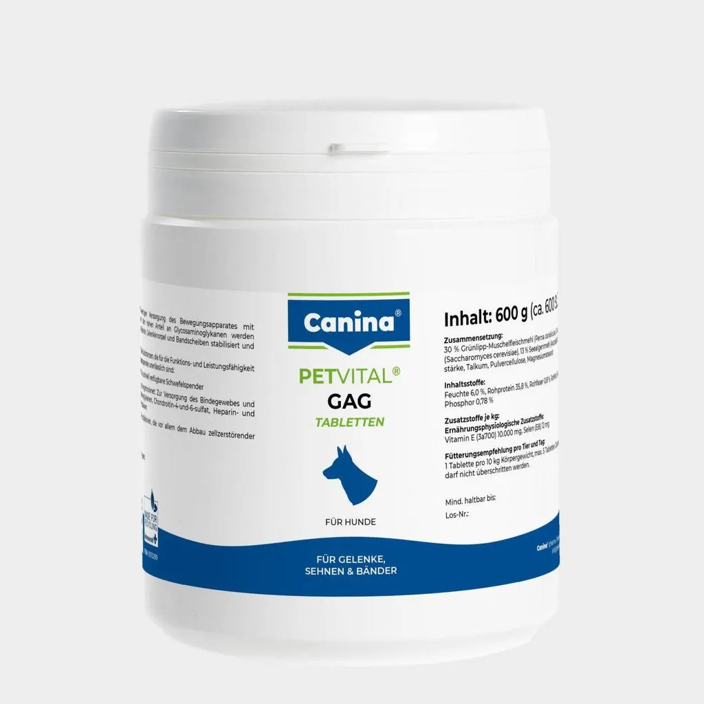 Canina PETVITAL GAG Compresse circa 600 pezzi 600g
