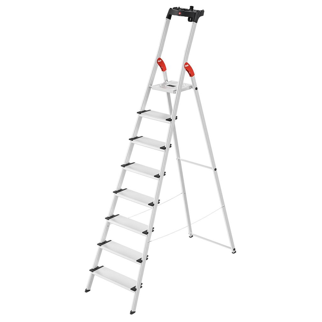 Hailo L80 ComfortLine Alu-Sicherheits-Stehleiter - 8 Produktbild 