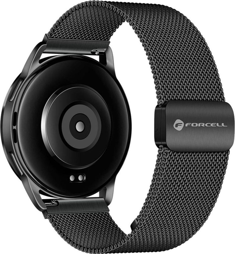 FORCELL F-DESIGN FS11 magnetic stailess steel strap for SAMSUNG Watch 22 mm black