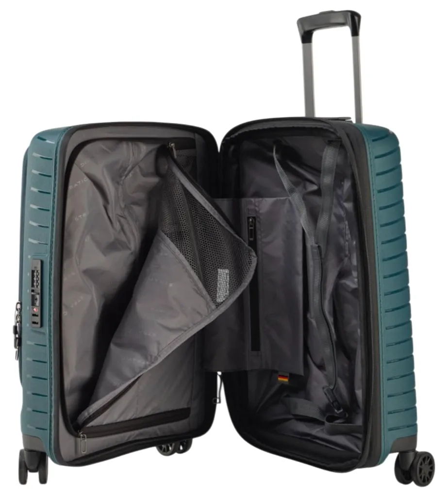 Valise Cabine Rigide Stratic Novium ML avec Compartiment Ordinateur 55cm
