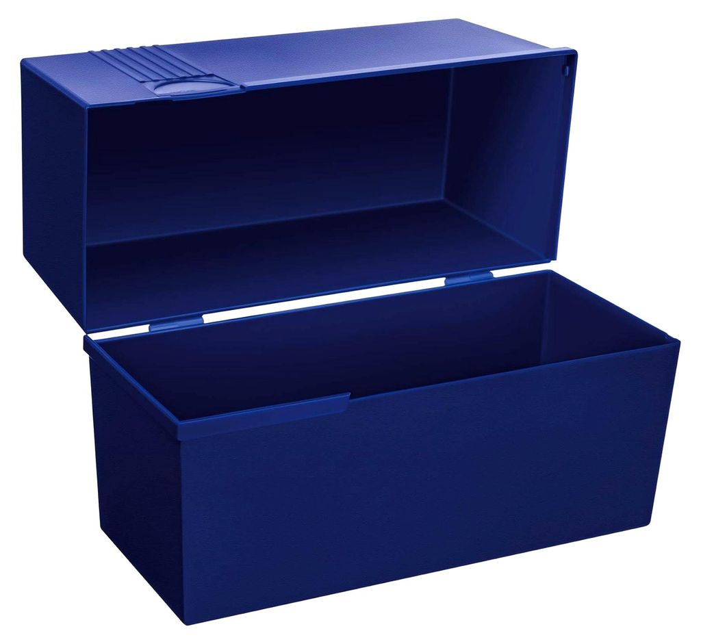 Herlitz Karteikasten / Lernbox / DIN A5 / blau
