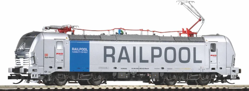 Locomotive Piko 47393 TT BR 193 Railpool Sonorisé : adieu au silence