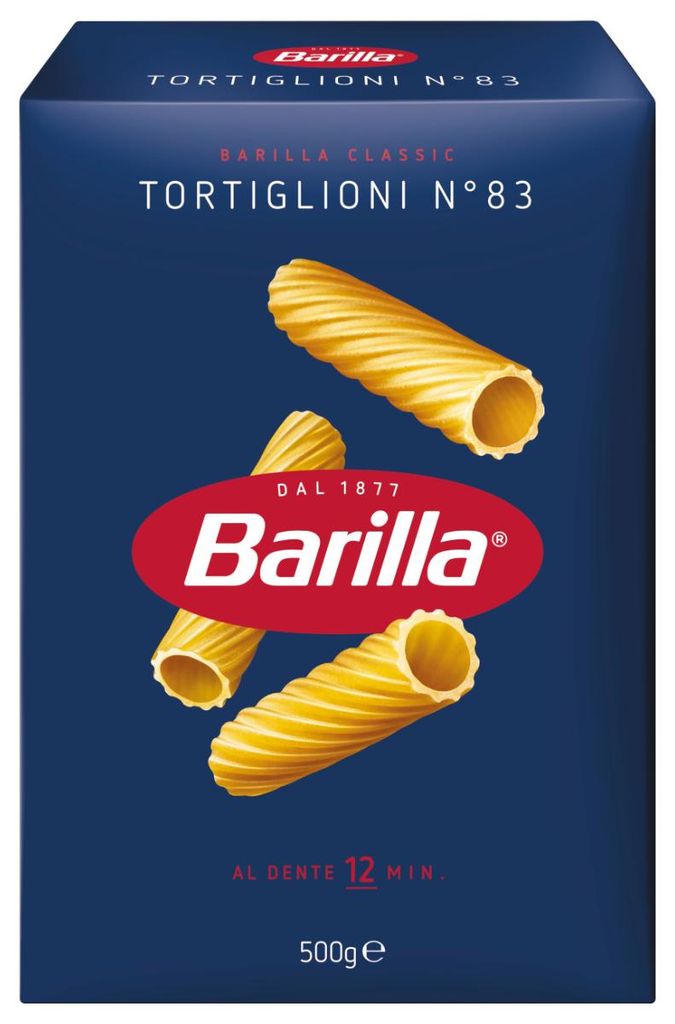 Barilla Tortiglioni Nr. 83 - 500 gr. Zdjęcie produktu 