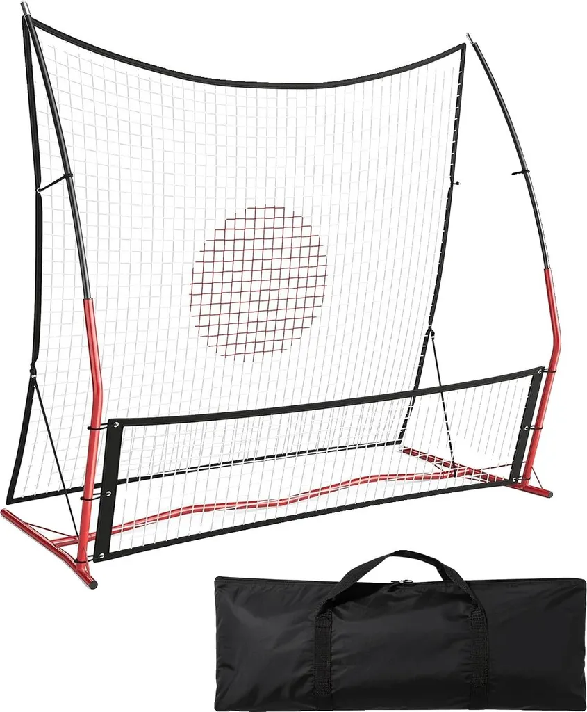 Rebondeur de foot portable ajustable pour entraînement individuel 1m
