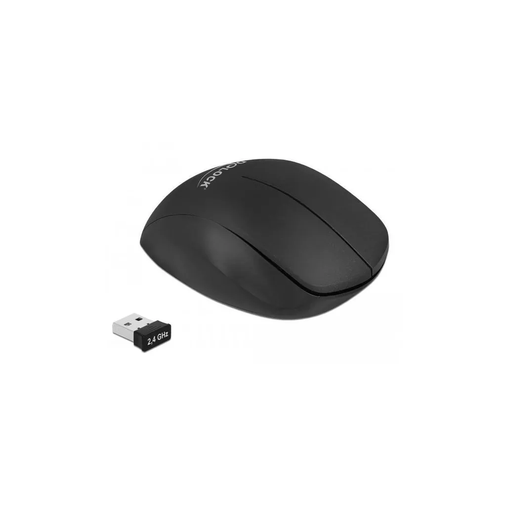 DELOCK Souris Ergonomique sans Fil USB - Modèle Vertical Haute Précision