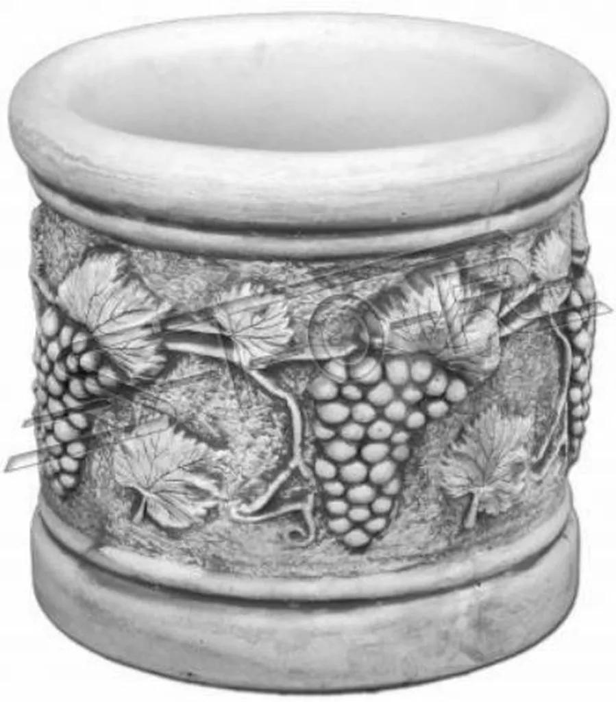 Bac à fleurs géant en pierre naturelle pour jardin et terrasse
