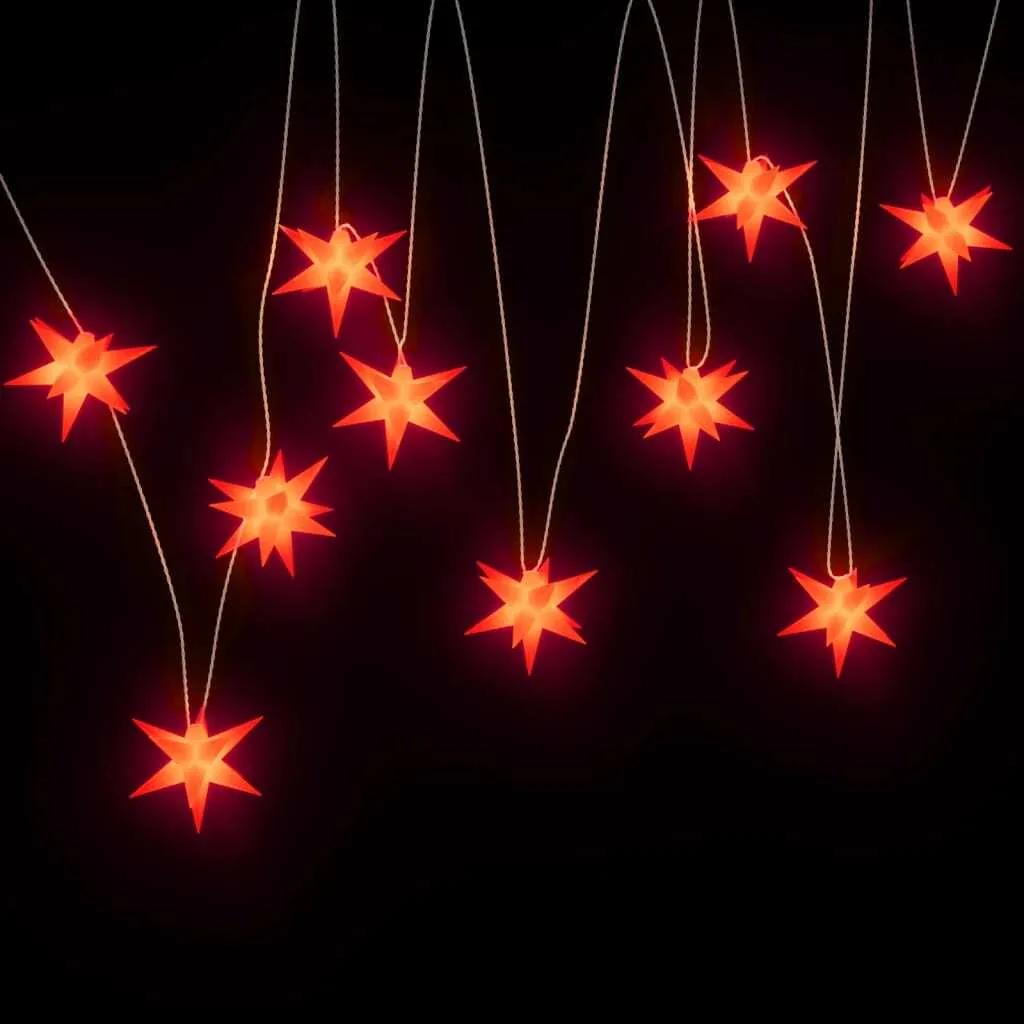 Lumière de Noël 10 LED rouge 10 cm idéale pour centre de table chic