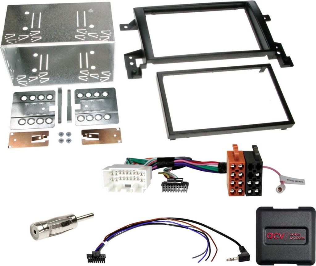 2-DIN Kit passend für Suzuki Grand Vitara(JT) 2005-2012 LFB/Antenne