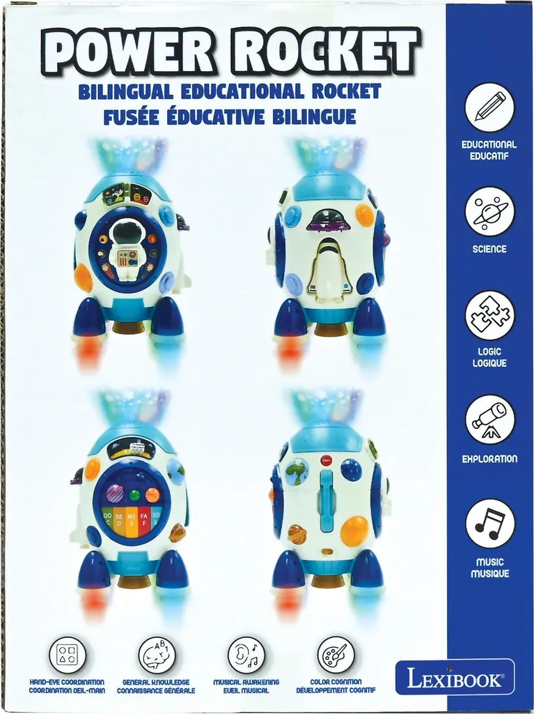 Fusée interactive Jupiter bilingue : le cadeau idéal pour petit astronaute - 5