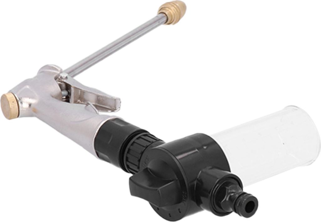 Hochdruck-Wasserpistole, tragbarer Stabsprüher, Universalschlauch für die Auto-Gartenwäsche