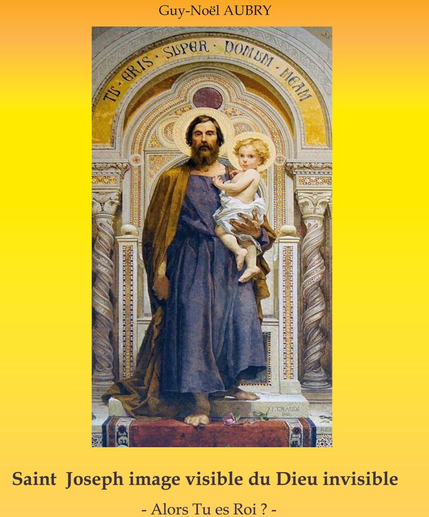 Saint Joseph image visible du Dieu invisible