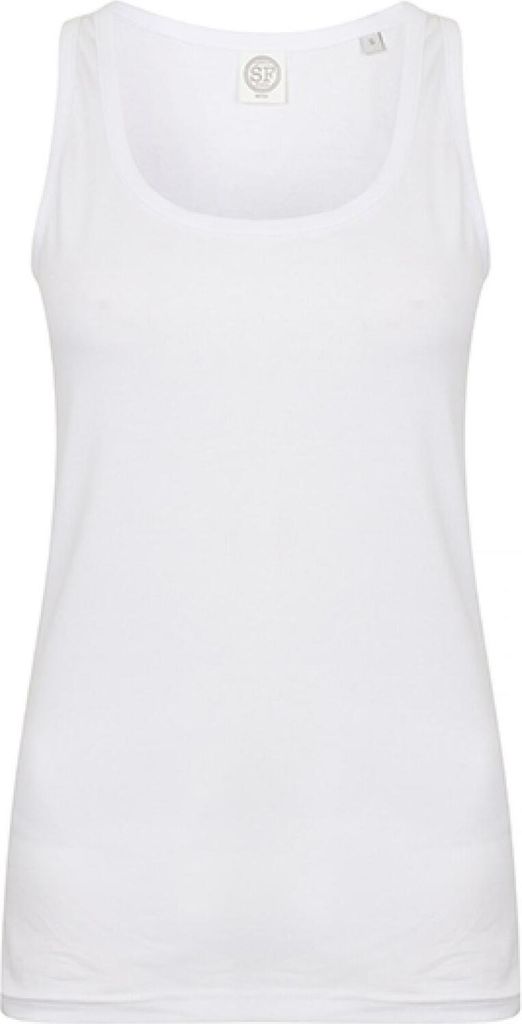 SF Women SK123 | Damen Feel Good Stretch Vest - Farbe: White - Größe: XXL