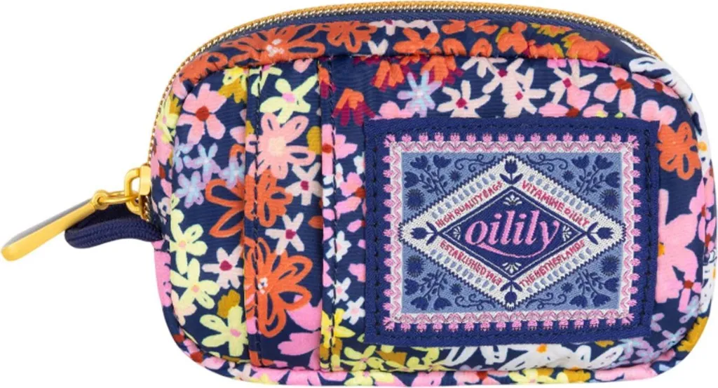Oilily Wilder Wallet Blueprint: Borsa Utensili e Portafoglio Colorato
