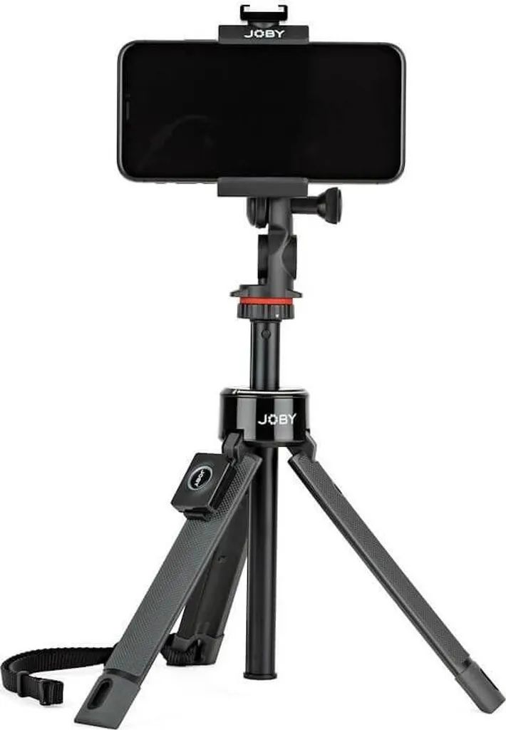 Mini trépied télescopique Joby GripTight PRO TelePod noir avec Bluetooth - 8