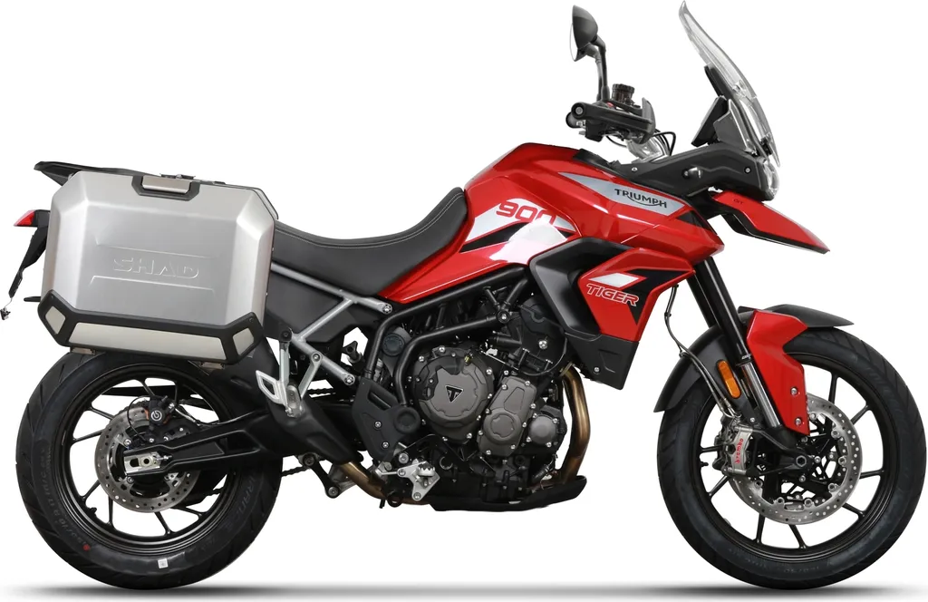 Support latéral SHAD 4P System pour Triumph Tiger 900 GT et Rally
