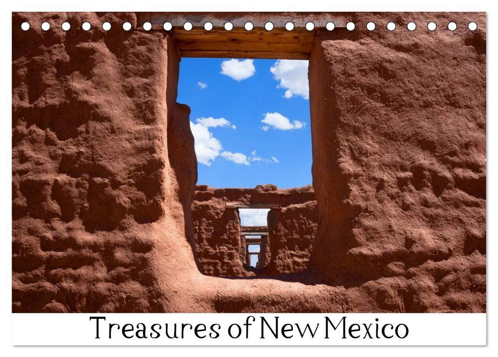 Treasures of New Mexico (Tischkalender 2027 DIN A5 quer), CALVENDO Monatskalender