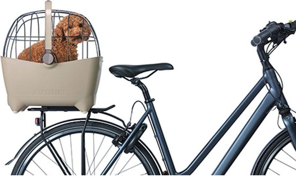 Basil HR-Tierfahrradkorb Buddy MIK 45x32x22cm, biscotti Produktbild 12