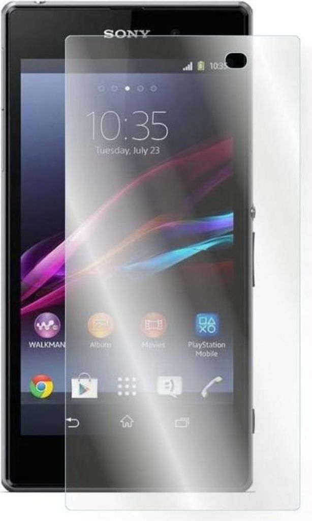 Displayschutz aus gehärtetem Glas für Sony Xperia Z1