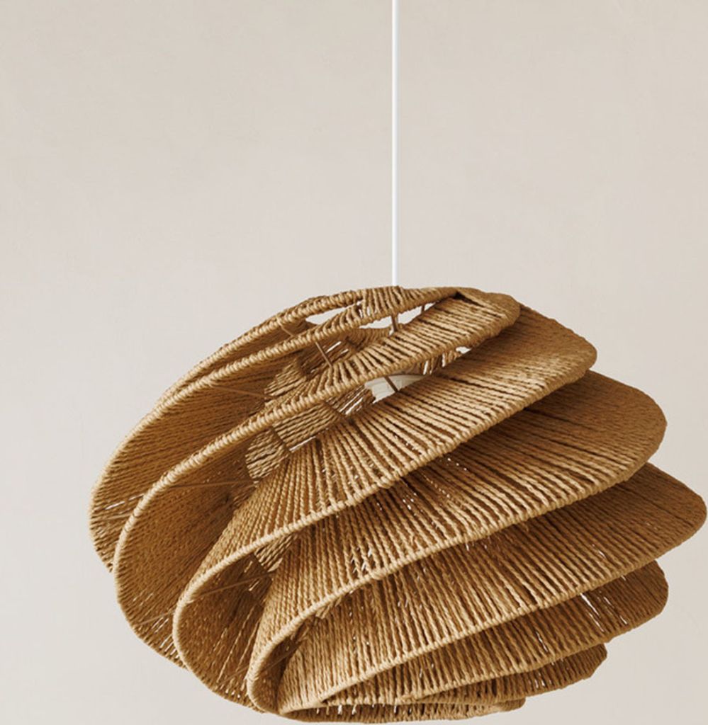 Eazy Living Hängelampe Ø 54 cm Vick Braun Produktbild 