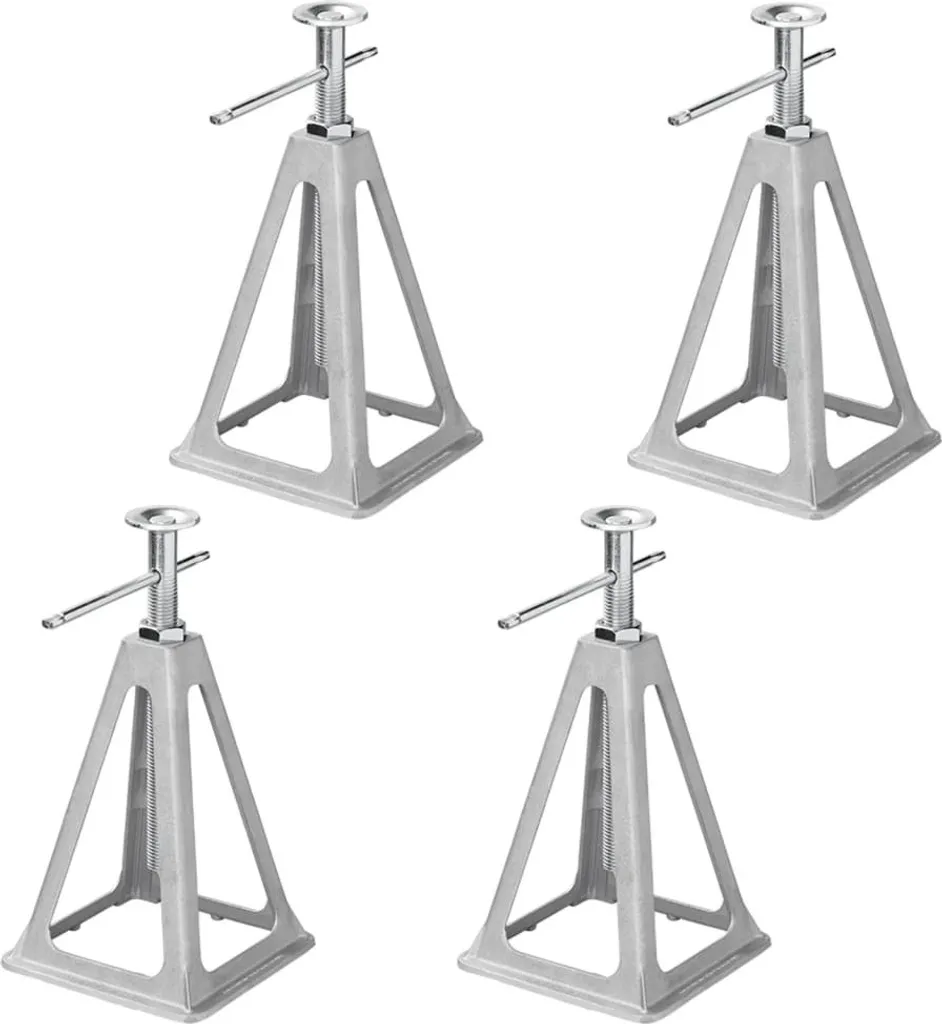 Supporti stabilizzatori - set di 4 pezzi in alluminio