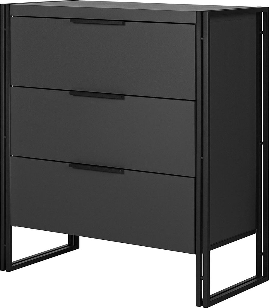 home24 Kommode mit 3 Schubladen