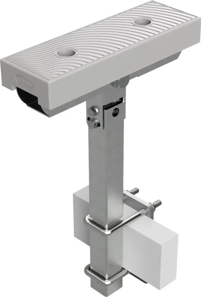 Supporto per la barca supporto lungo tampone inPoliuretanorimorchio de barca poliuretano SUPROD PAD300-TPU, 300x100 mm, grigio