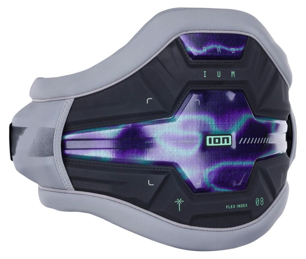 ION Windsurf-Trapez für die Taille, Radium-Salbeigrau, Größe 54/XL (Neoprenanzüge und Trapeze)
