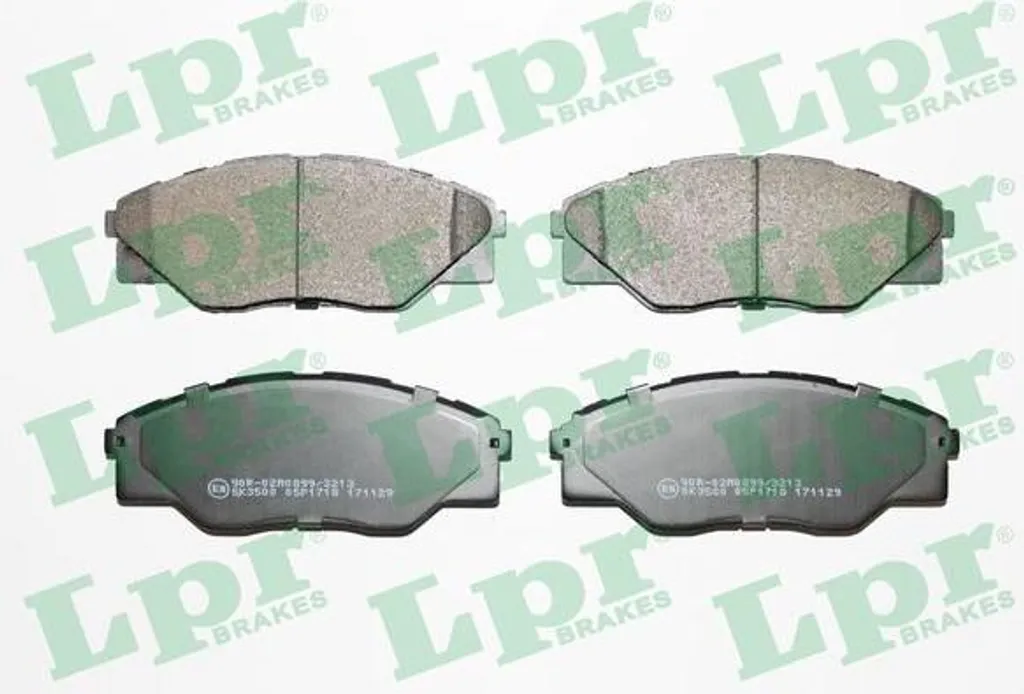 Plaquettes de frein haute endurance LPR 05P1718 | Modèle Hilux OE