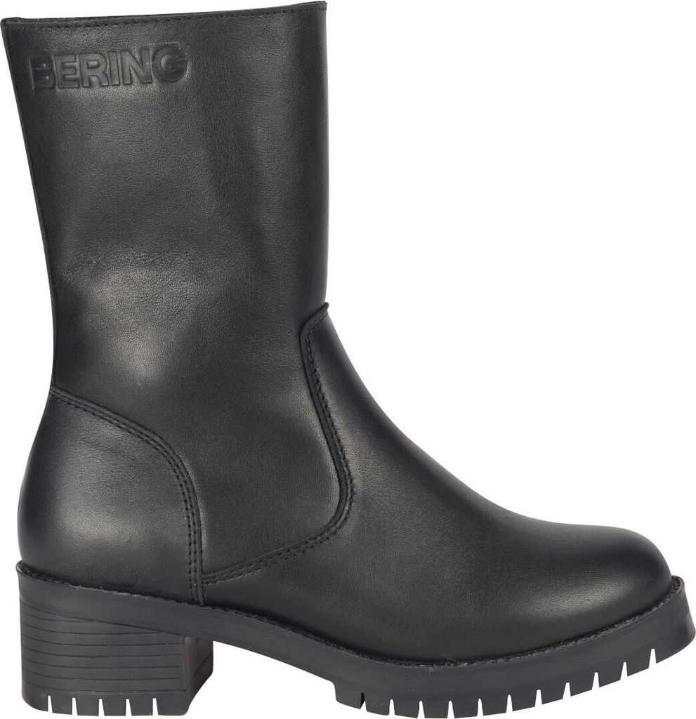 Bering Opale Damen Motorrad Stiefel, schwarz, 36