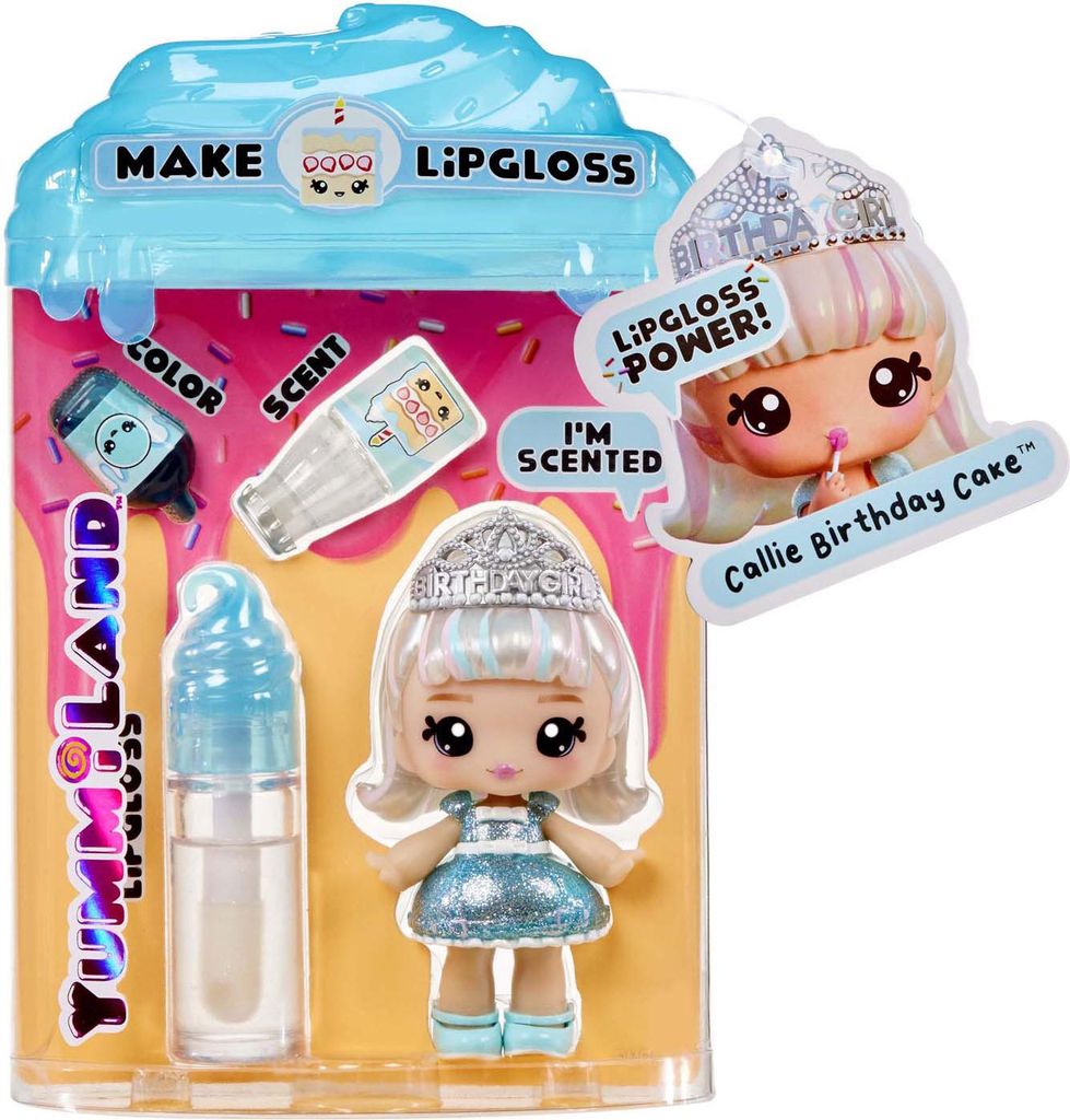 MGA Yummiland Lipgloss Puppe blau 120704 120872