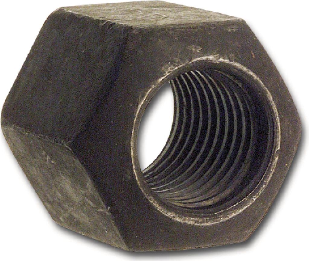 Sechskantmutter ø M12, metrische Muttern hohe Form DIN6330B/10, Stahl blank