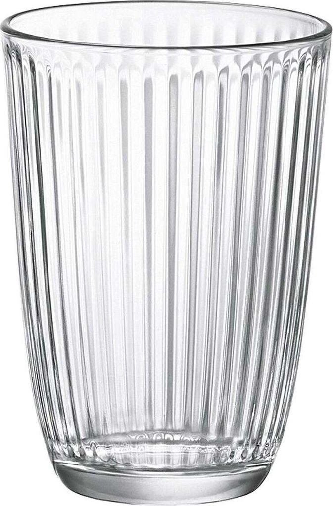 Bormioli Rocco Line Longdrink, 390ml, Glas, transparent, 6 Stück